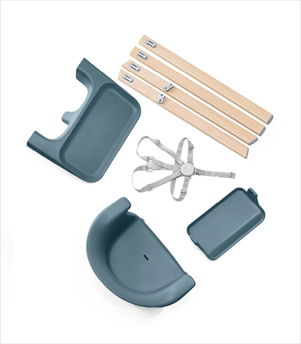 Stokke Clikk High Chair - Fjord Blue - Luna Baby Store Miami