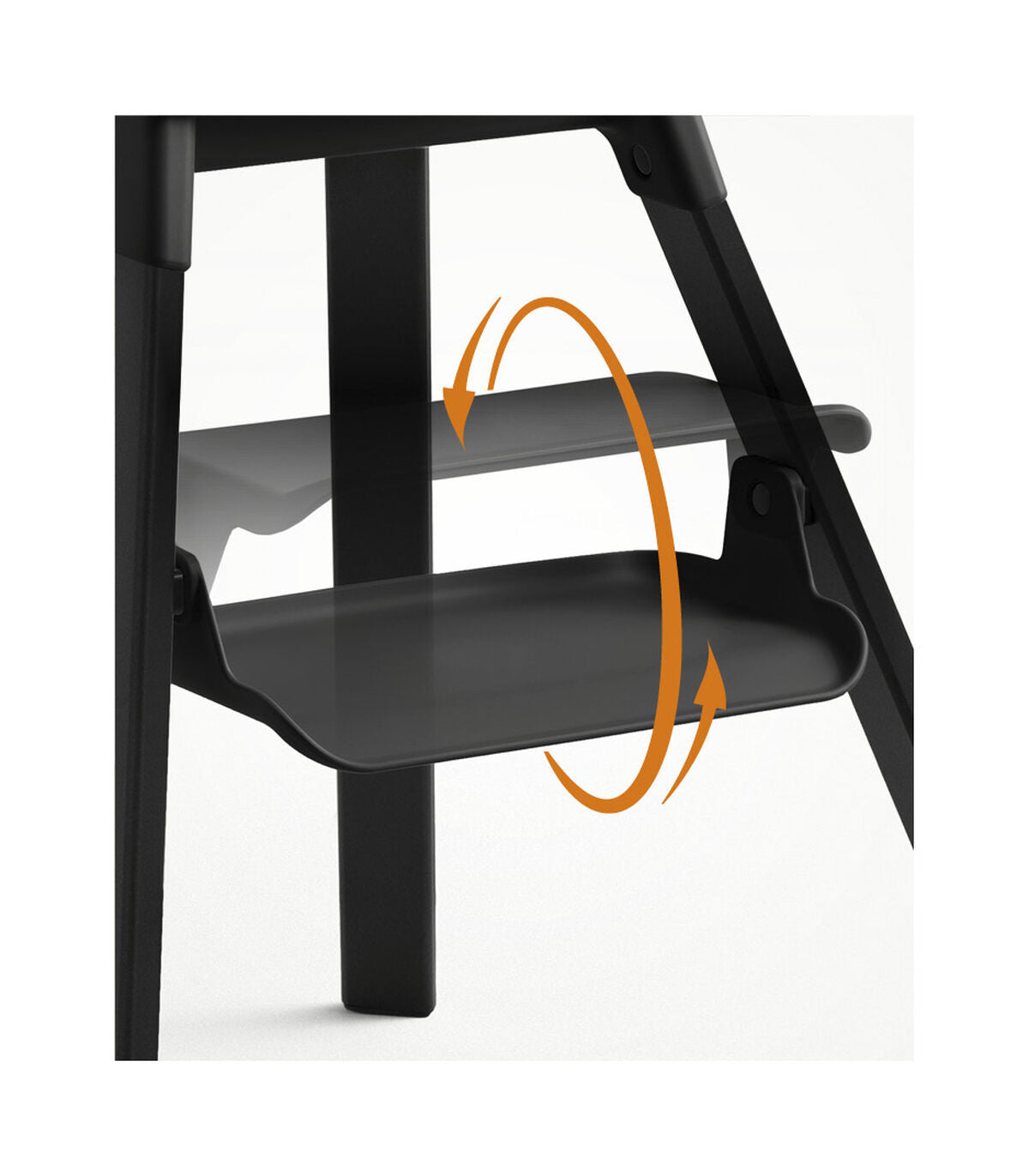 Stokke Clikk High Chair - Midnight Black - Luna Baby Store Miami