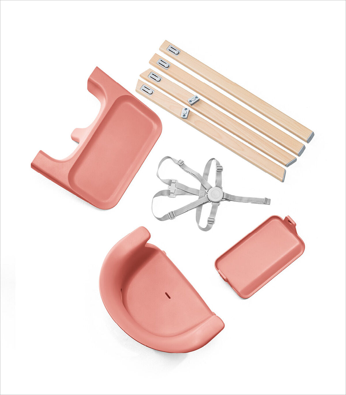 Stokke Clikk High Chair - Sunny Coral - Luna Baby Store Miami