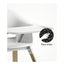 Stokke Clikk High Chair - White - Luna Baby Store Miami