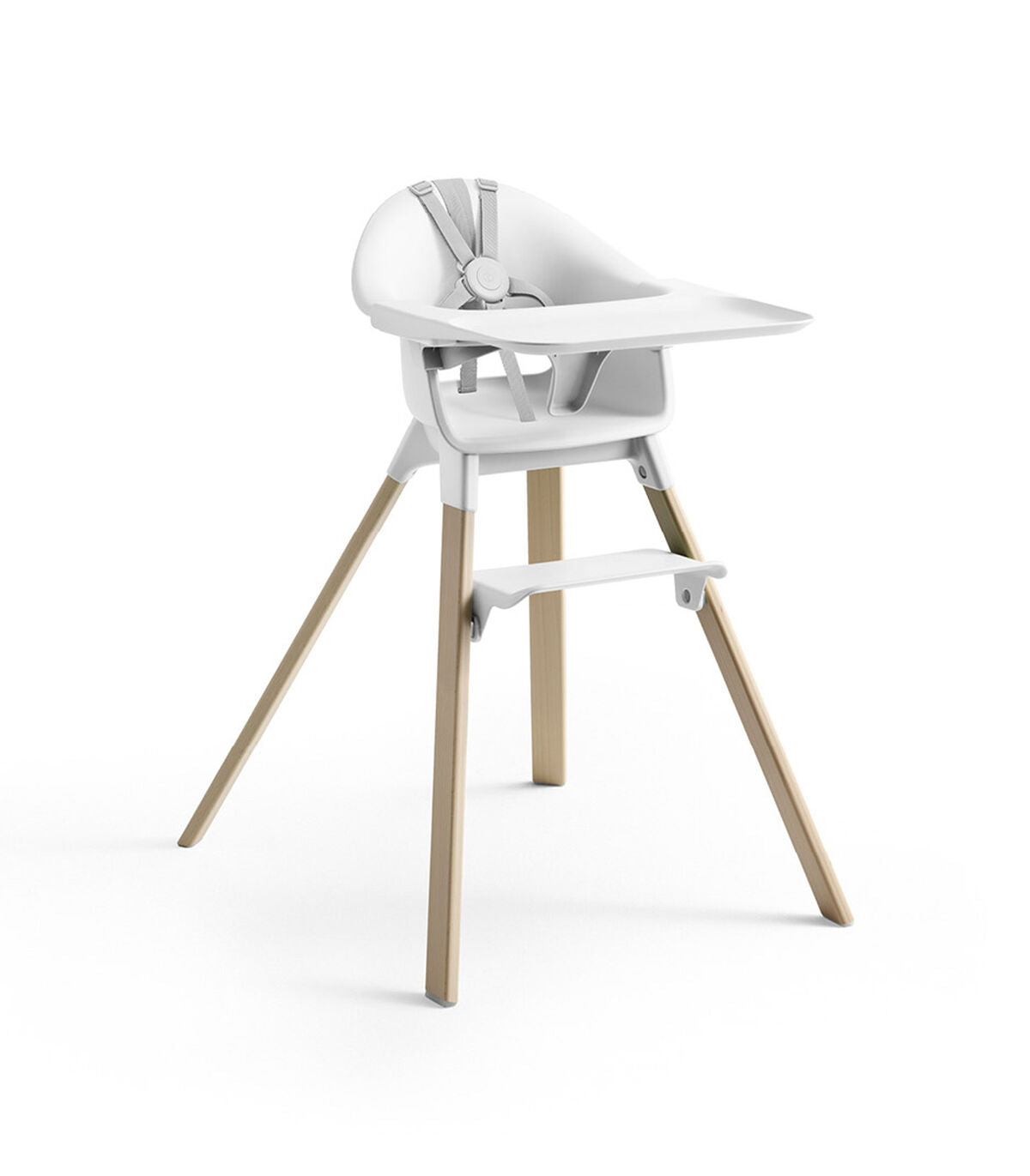 Stokke Clikk High Chair - White - Luna Baby Store Miami