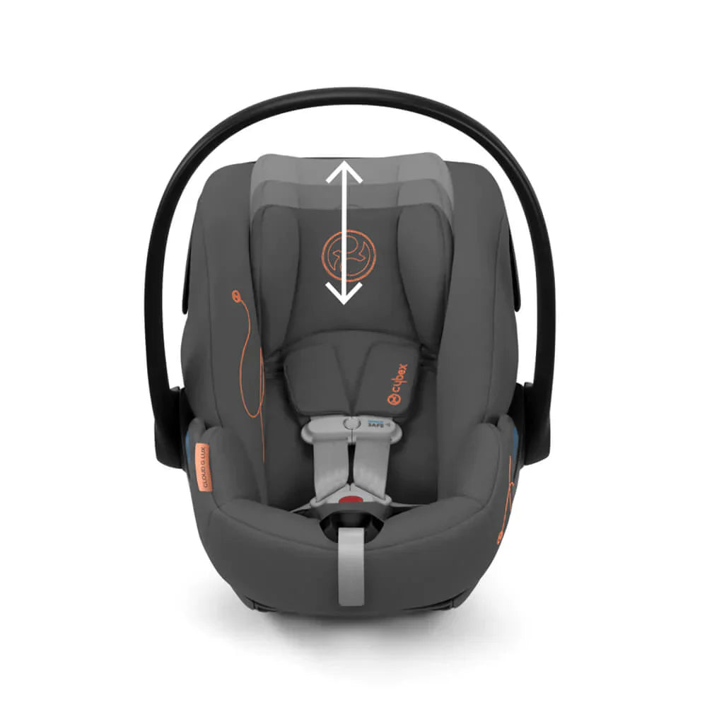 Cybex Cloud G Lux With SensorSafe - Lava Grey - Luna Baby Store Miami