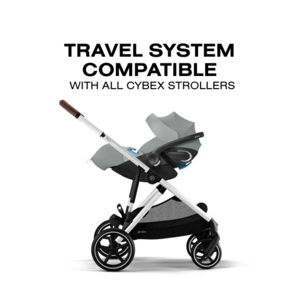 CYBEX Cloud G Pro Comfort Extend Infant Car Seat - Stone Grey