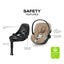CYBEX Cloud G Pro Comfort Extend Infant Car Seat - Almond Beige