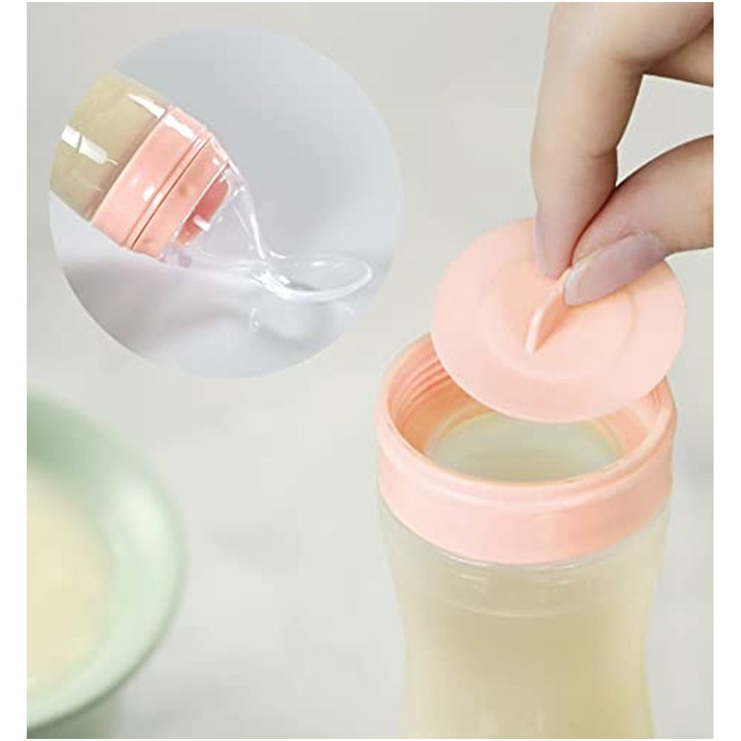 Haakaa Silicone Baby Food Dispensing Spoon Feeder 4oz - Grey