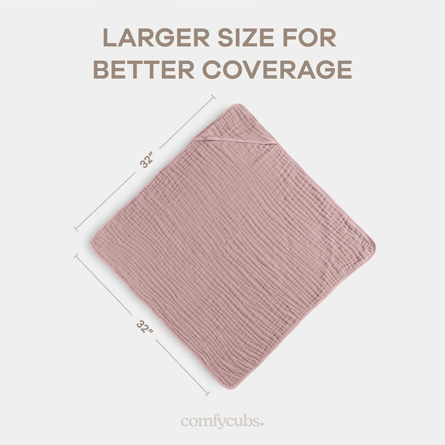 Generous 32 x 32 Inch Size