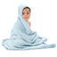 Comfy Cubs Hooded Baby Towels 1 Pack - Sky Blue on Luna Baby Store Miami