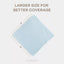 Comfy Cubs Hooded Baby Towels 1 Pack - Sky Blue on Luna Baby Store Miami
