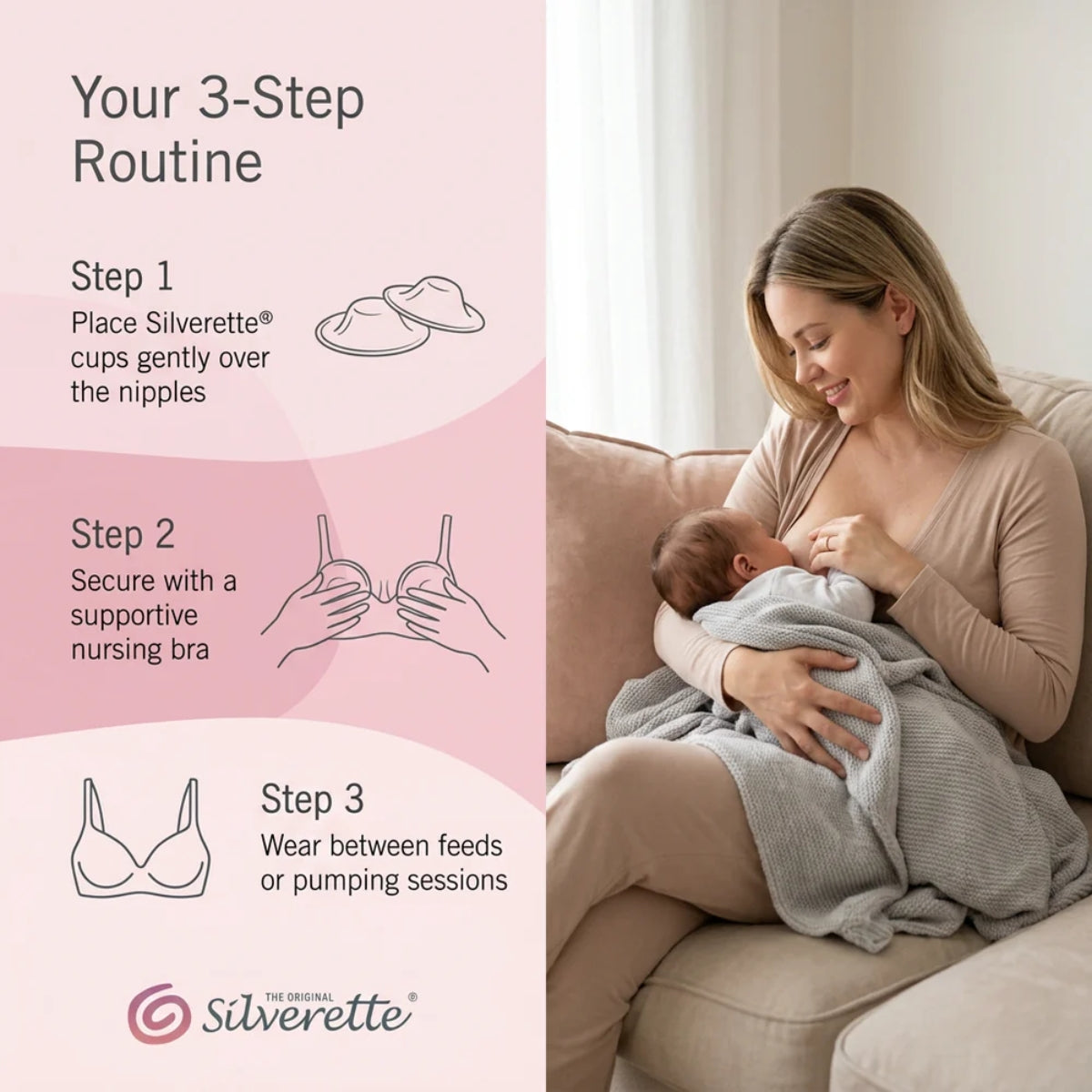 Silverette Nursing Cups Regular