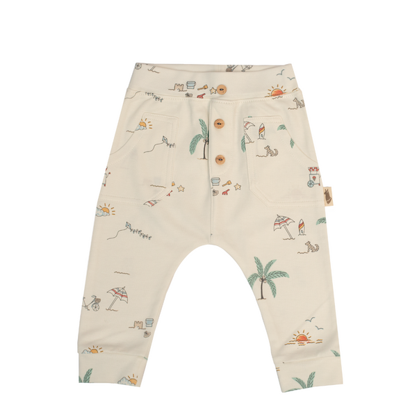 Pima Lima Cool Pants - Off White Sunset