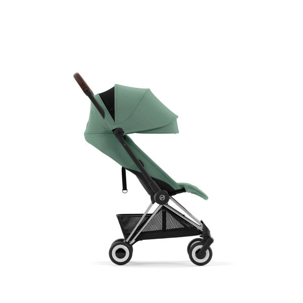 Coya Stroller Chrome/Leaf Green