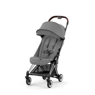 Cybex Coya Stroller Chrome/Mirage Grey - Luna Baby Store Miami