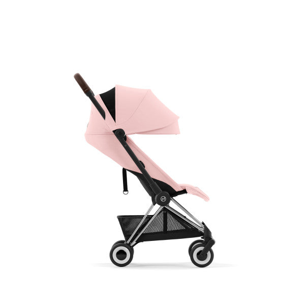 Cybex Coya Stroller Chrome/Peach Pink - Luna Baby Store Miami