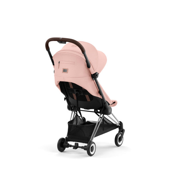Coya Stroller Chrome/Peach Pink