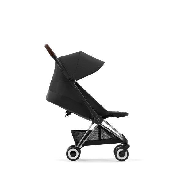 Cybex Coya Stroller Chrome/Sepia Black - Luna Baby Store Miami