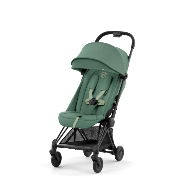 Cybex Coya Stroller Matte Black/Leaf Green