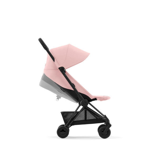 Cybex Coya Stroller Matte Black/Peach Pink