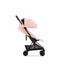 Cybex Coya Stroller Matte Black/Peach Pink - Luna Baby Store Miami