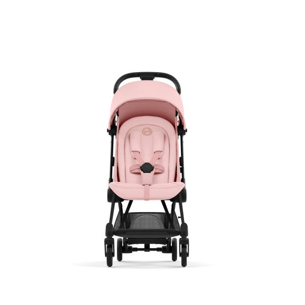 Cybex Coya Stroller Matte Black/Peach Pink