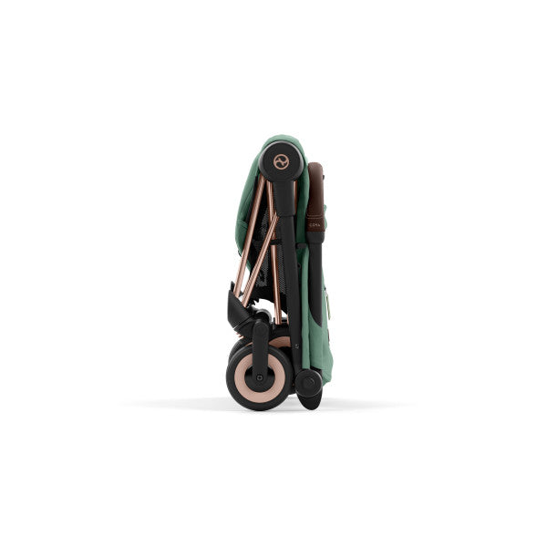 Cybex Coya Stroller Rose Gold/Leaf Green - Luna Baby Store Miami