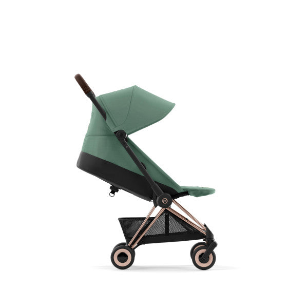 Cybex Coya Stroller Rose Gold/Leaf Green