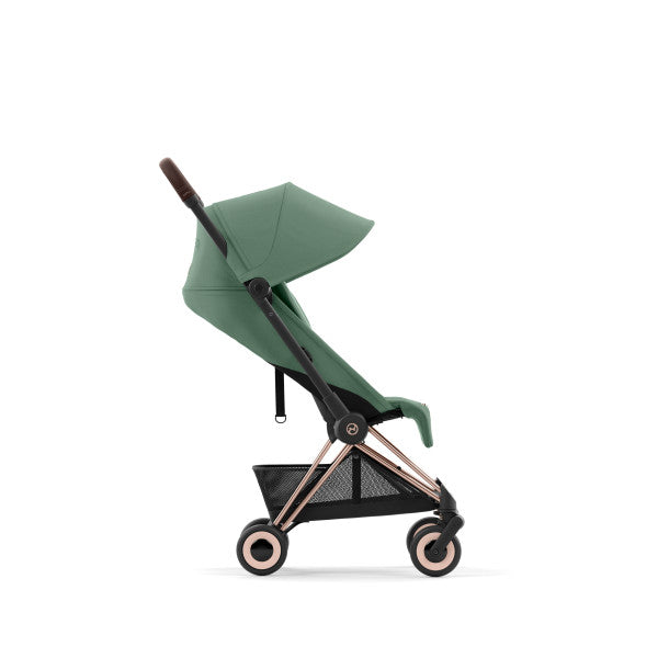 Cybex Coya Stroller Rose Gold/Leaf Green - Luna Baby Store Miami