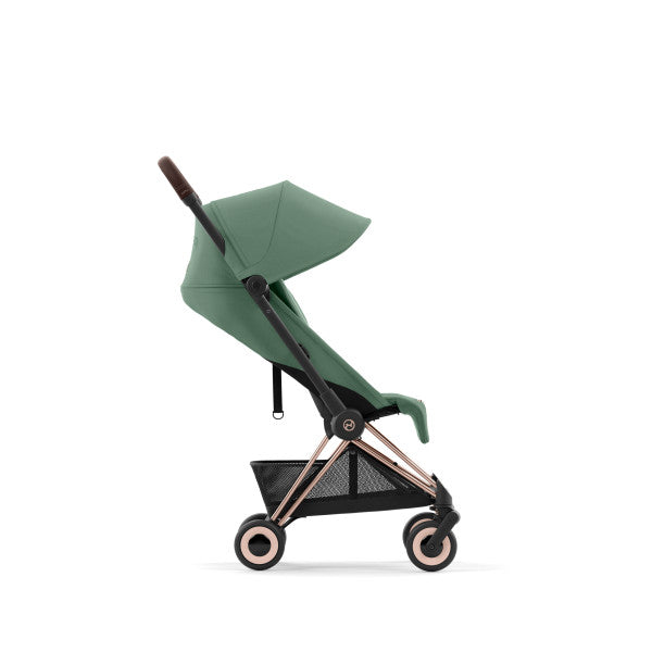 Coya Stroller Rose Gold/Leaf Green