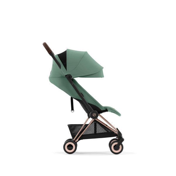 Cybex Coya Stroller Rose Gold/Leaf Green - Luna Baby Store Miami