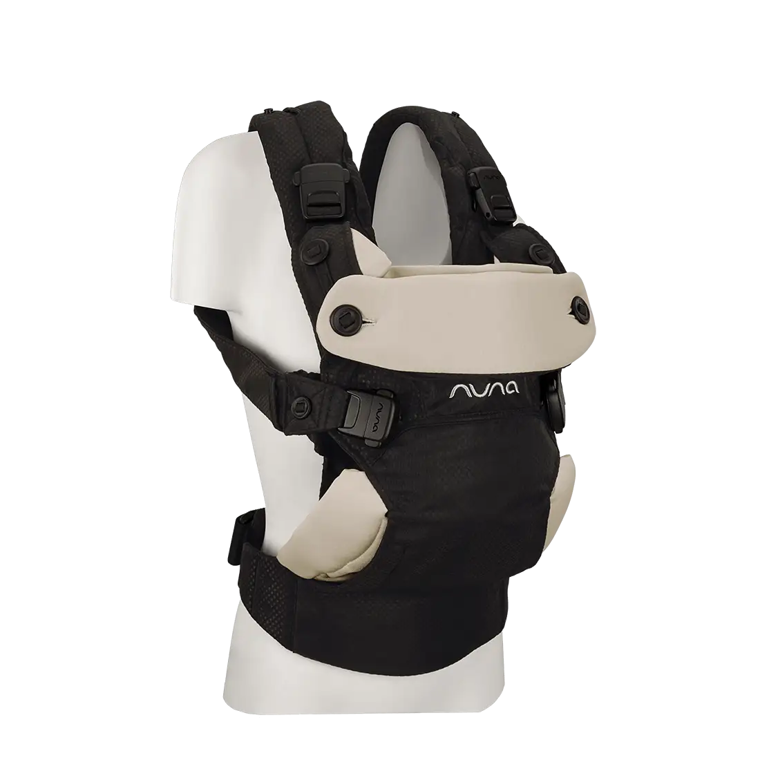 Nuna Cudl Clik - Caviar - 4 Ergonomic Carry Positions