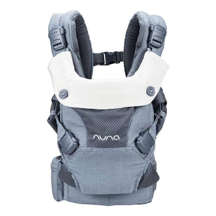 Nuna CUDL 4-in-1 Carrier Softened Denim - Smart Features for Everyday Use