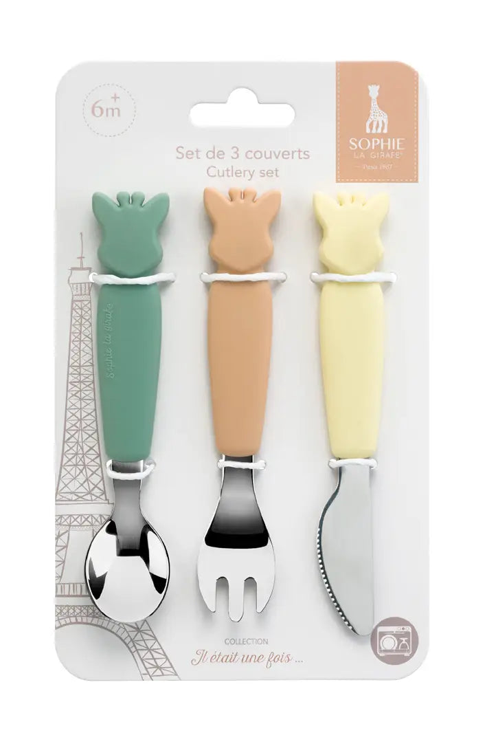 Sophie La Girafe Cutlery Set Sophie La Girafe - Luna Baby Store Miami