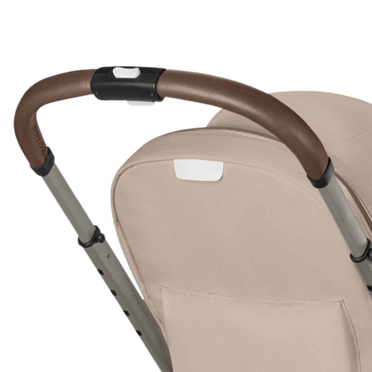 Cybex Balios S Lux Stroller - Taupe Frame / Chocolate Brown