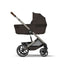 Cybex Balios S Lux Stroller - Taupe Frame / Chocolate Brown on Luna Baby Store Miami