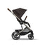 Cybex Balios S Lux Stroller - Taupe Frame / Chocolate Brown on Luna Baby Store Miami