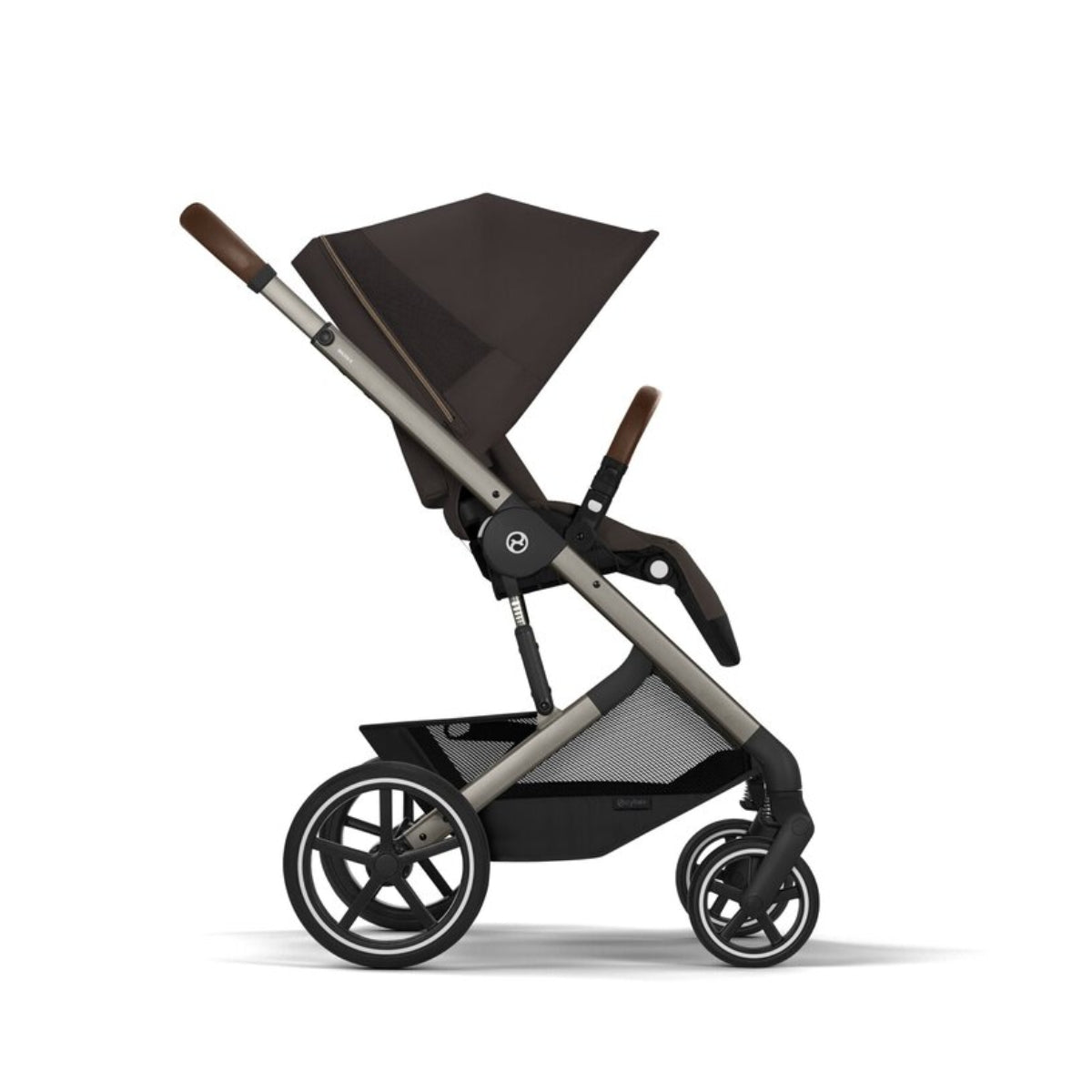 Cybex Balios S Lux Stroller - Taupe Frame / Chocolate Brown on Luna Baby Store Miami