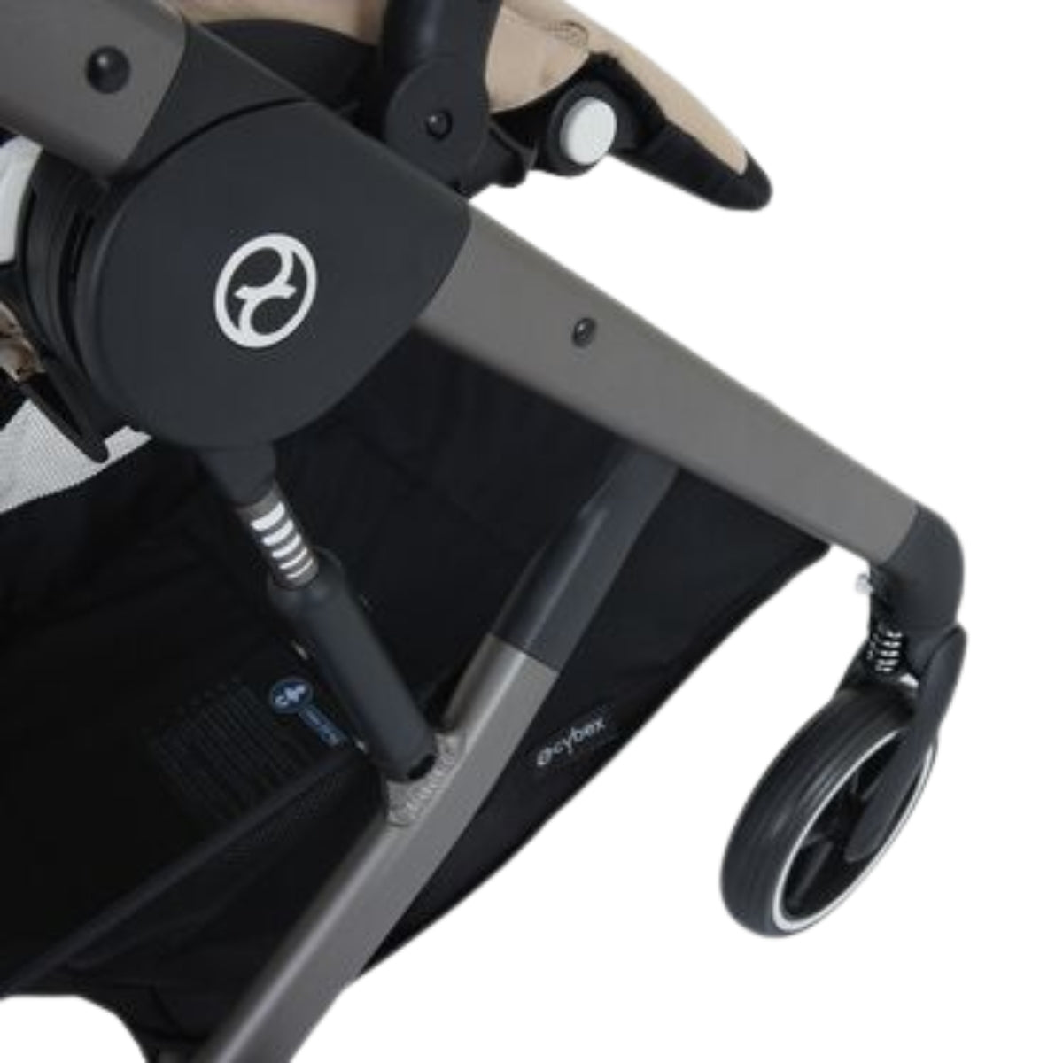 Cybex Balios S Lux Stroller - Taupe Frame / Chocolate Brown on Luna Baby Store Miami