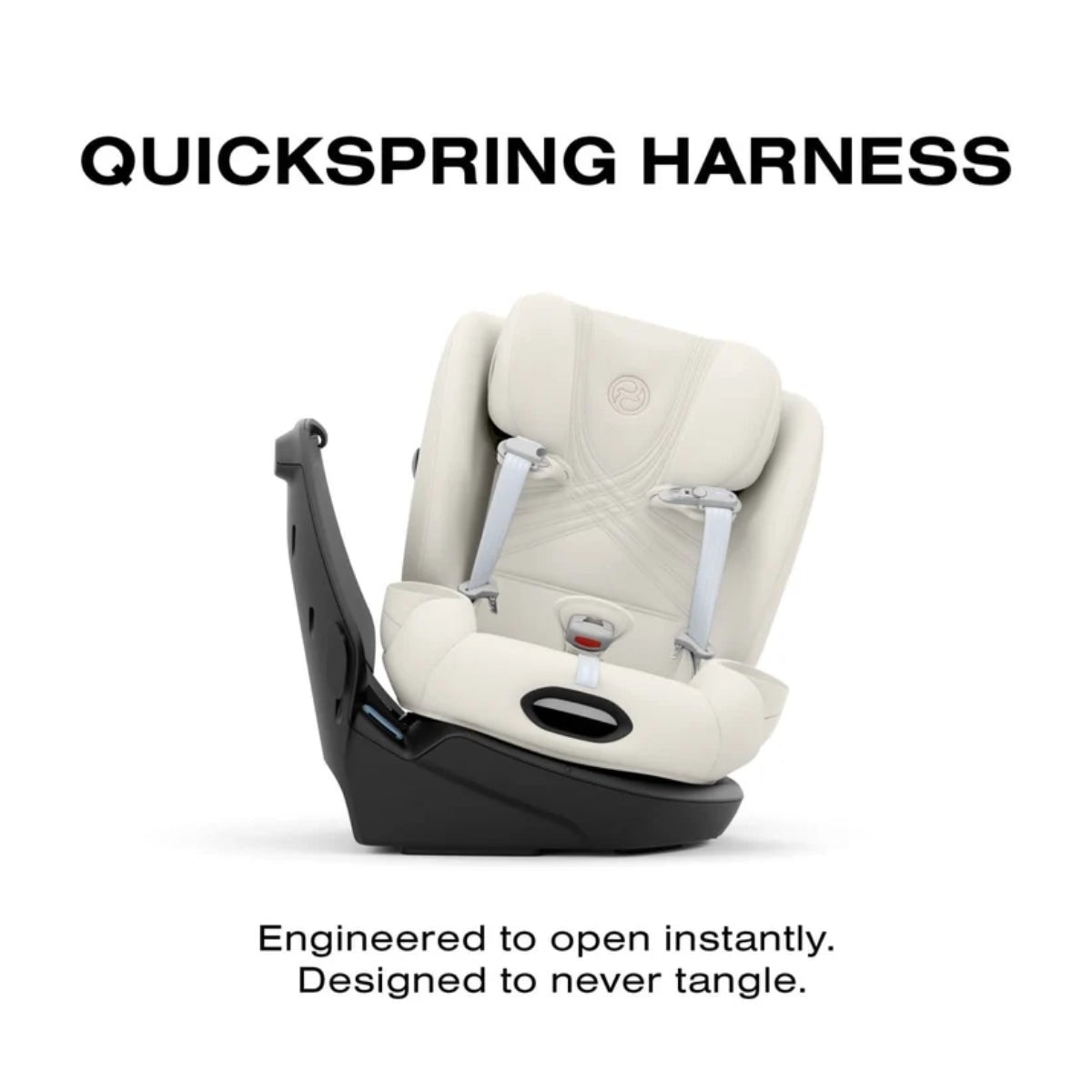Cybex Callisto T 360 Rotating All-in-One Convertible Car Seat Off White
