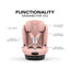 Cybex Callisto T 360 Rotating All-in-One Convertible Car Seat Peach Pink on Luna Baby Store Miami