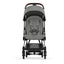 Cybex Coya Compact Stroller - Chrome / Dark Brown / Mirage Grey