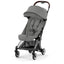 Cybex Coya Compact Stroller - Chrome / Dark Brown / Mirage Grey