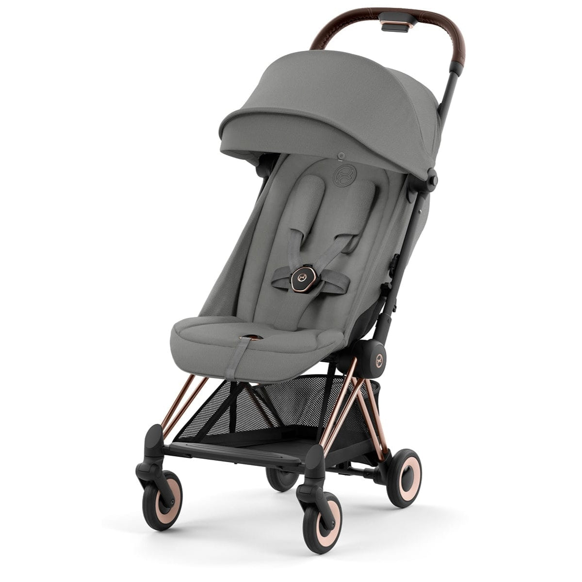 Cybex Coya Compact Stroller - Rose Gold / Mirage Grey