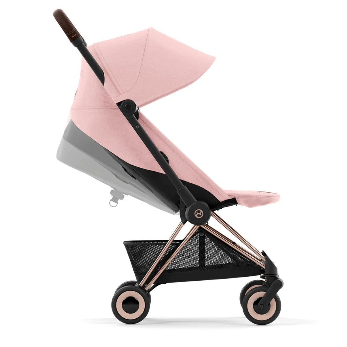 Cybex Coya Compact Stroller - Rose Gold / Peach Pink