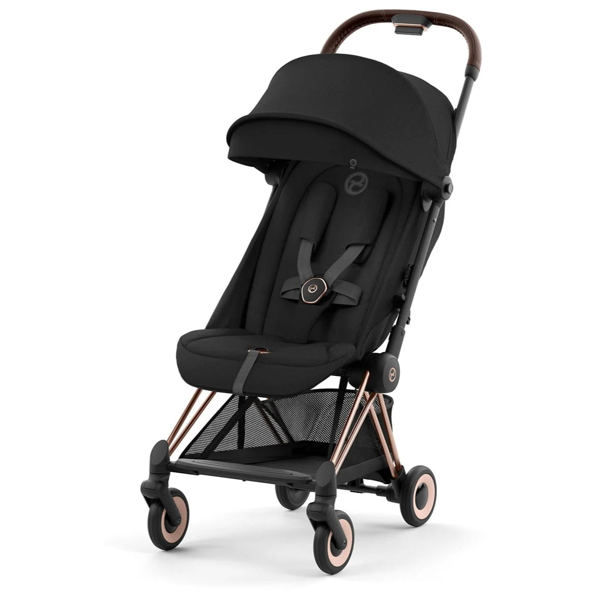 Cybex Coya Compact Stroller - Rose Gold / Sepia Black