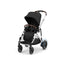 Cybex E - Gazelle S Stroller - Silver Frame/ Moon Black Seat