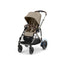 Cybex E - Gazelle S Stroller - Taupe Frame/ Almond Beige Seat