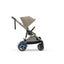 Cybex E - Gazelle S Stroller - Taupe Frame/ Almond Beige Seat