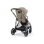 Cybex E - Gazelle S Stroller - Taupe Frame/ Almond Beige Seat