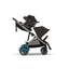 Cybex E - Gazelle S Stroller - Taupe Frame/ Chocolate Brown on Luna Baby Store Miami