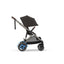 Cybex E - Gazelle S Stroller - Taupe Frame/ Chocolate Brown on Luna Baby Store Miami