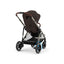 Cybex E - Gazelle S Stroller - Taupe Frame/ Chocolate Brown on Luna Baby Store Miami